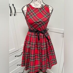 Polo Ralph Lauren Red Plaid Dress
